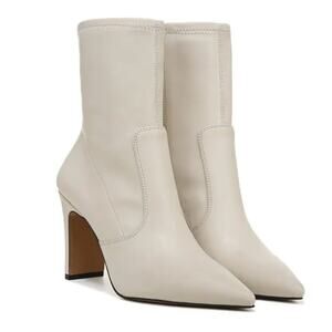 Franco Sarto Avana Mid-Calf Boots Cashmere Faux Leather Size 7.5 NIB Pointed Toe